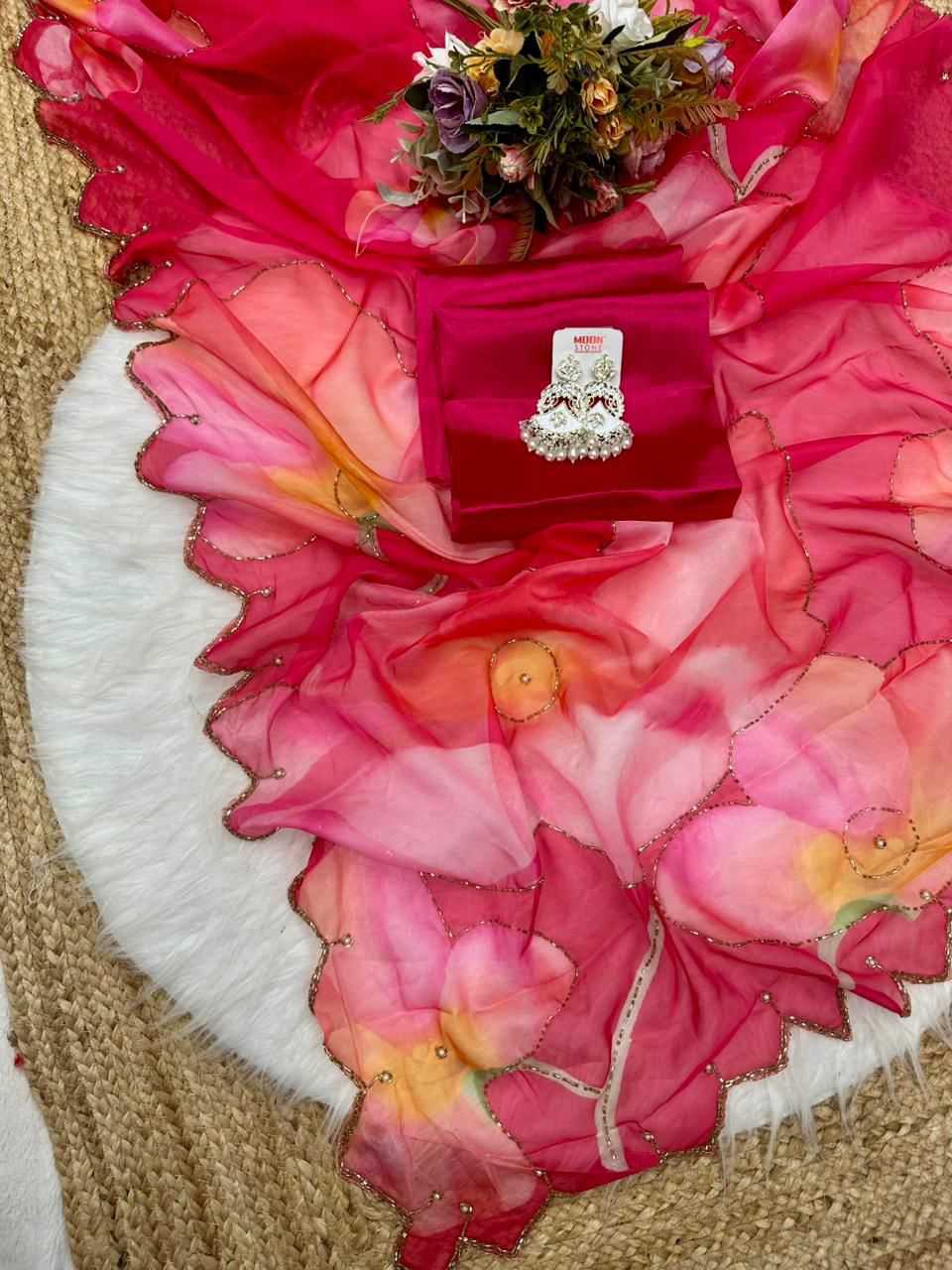 Tabby Silk Soft Saree