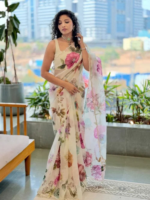 Dhairavi Tabby Silk Soft Saree