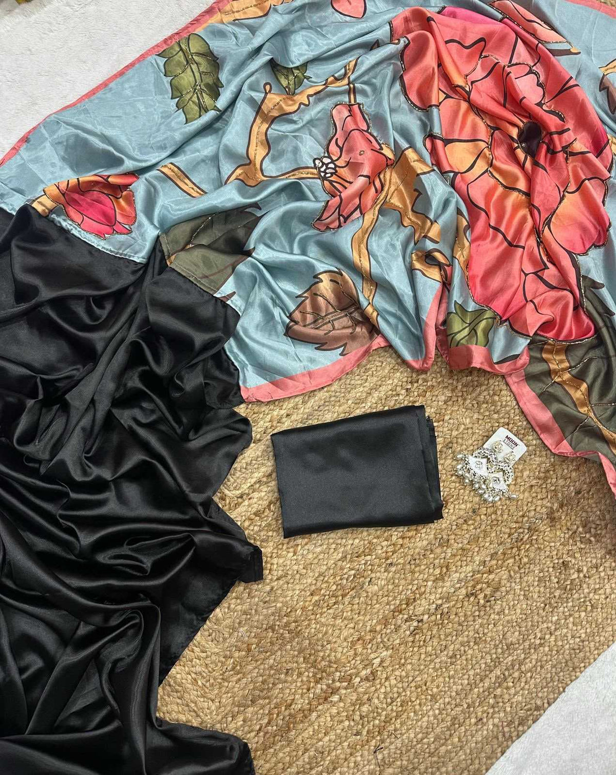 Dharika Japan Sartin Designer Saree