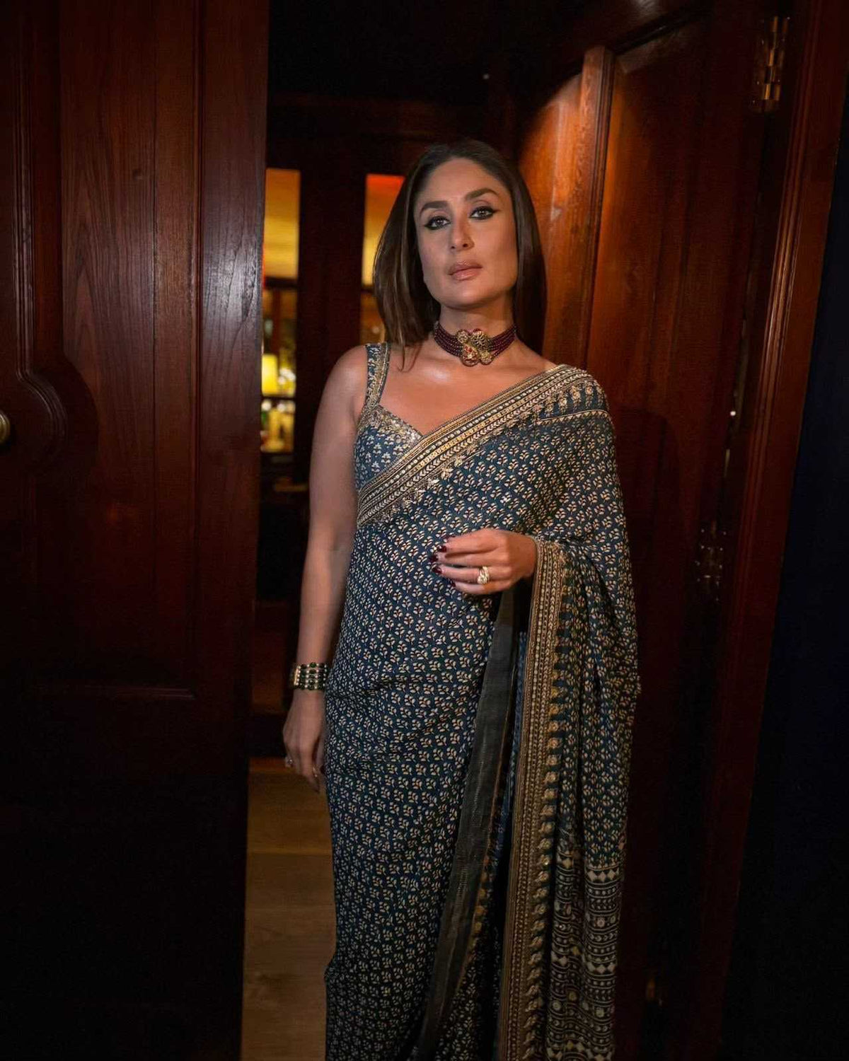 Iful Georgette Printed Saree
