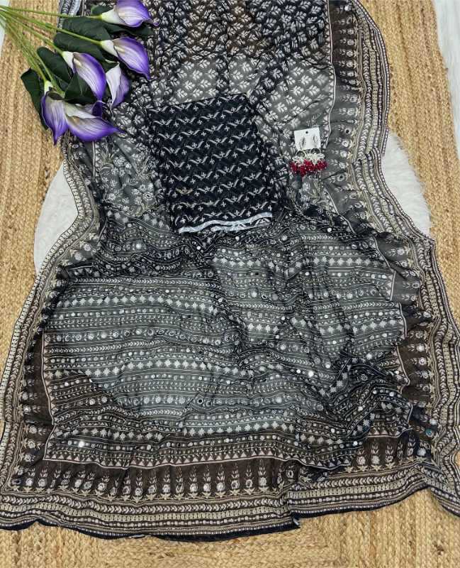 Iful Georgette Printed Saree