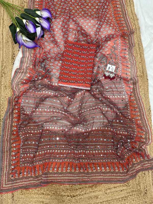 Iful Georgette Printed Saree