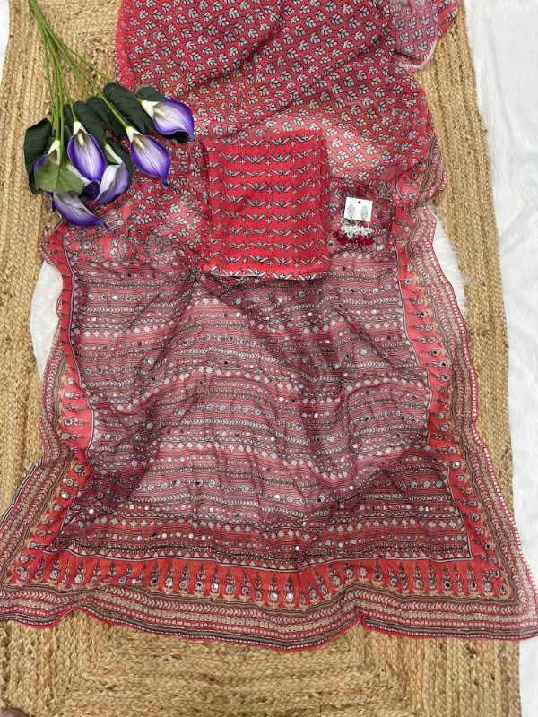 Iful Georgette Printed Saree
