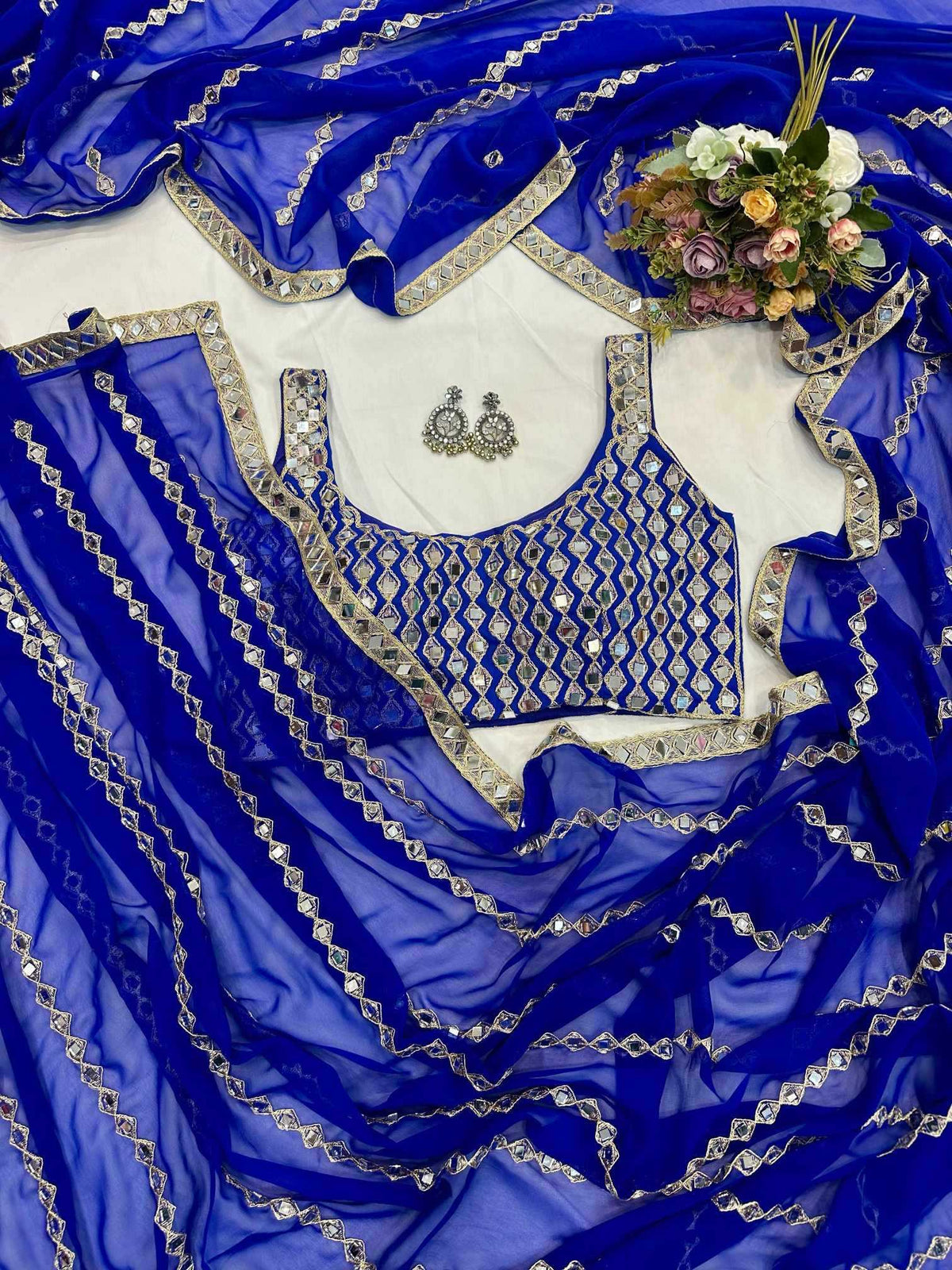 Kawali Georgette Saree
