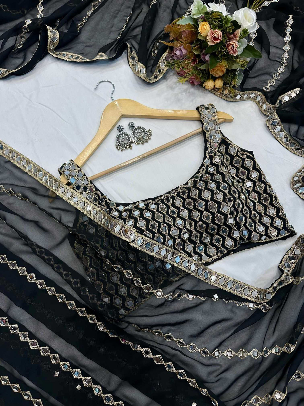 Kawali Georgette Saree