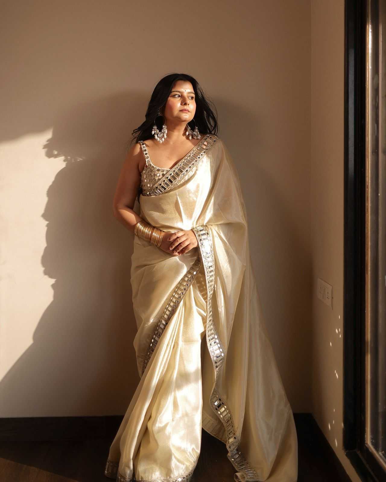 Satin Silk Traditional Saree