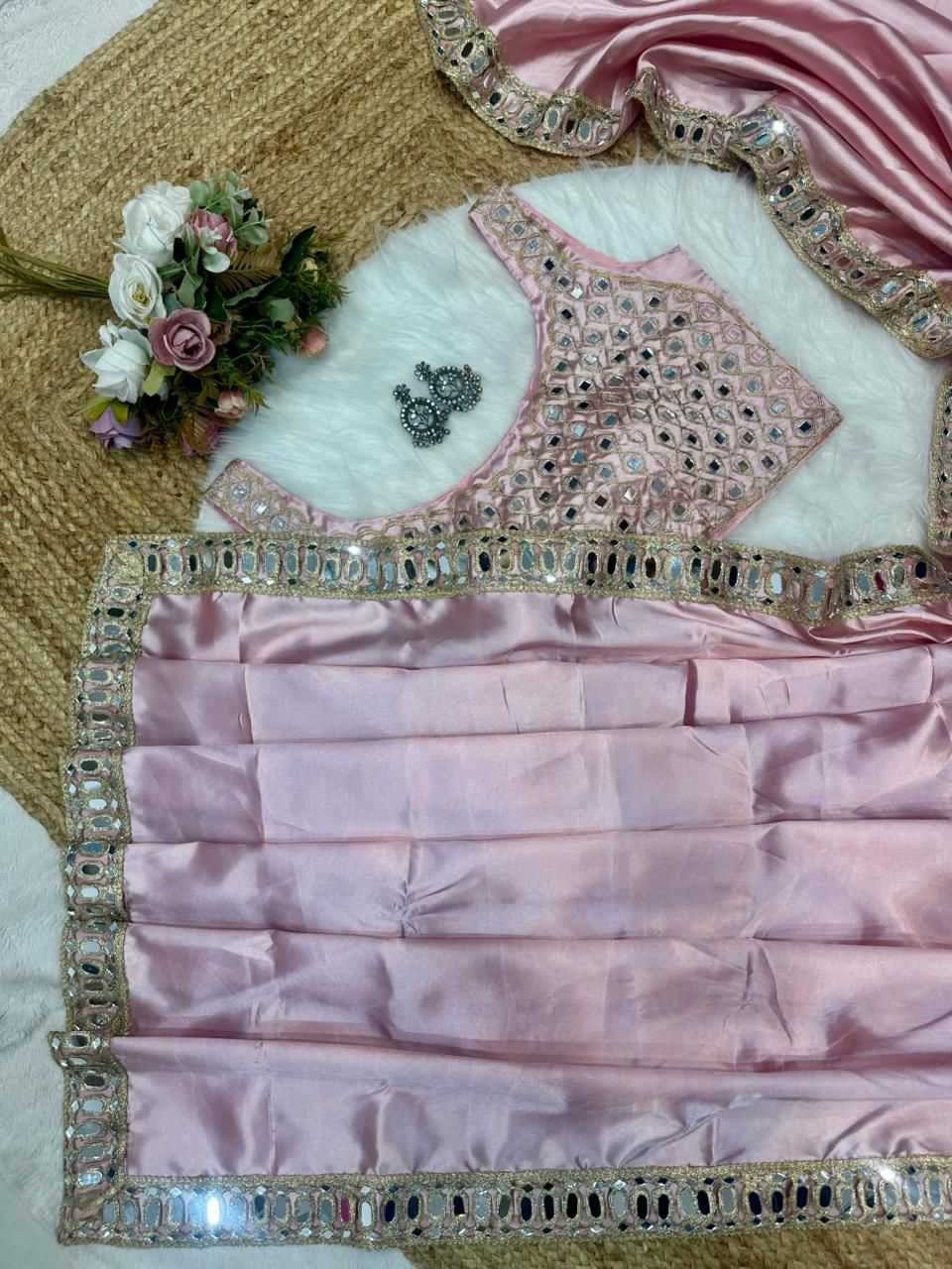 Satin Silk Traditional Saree