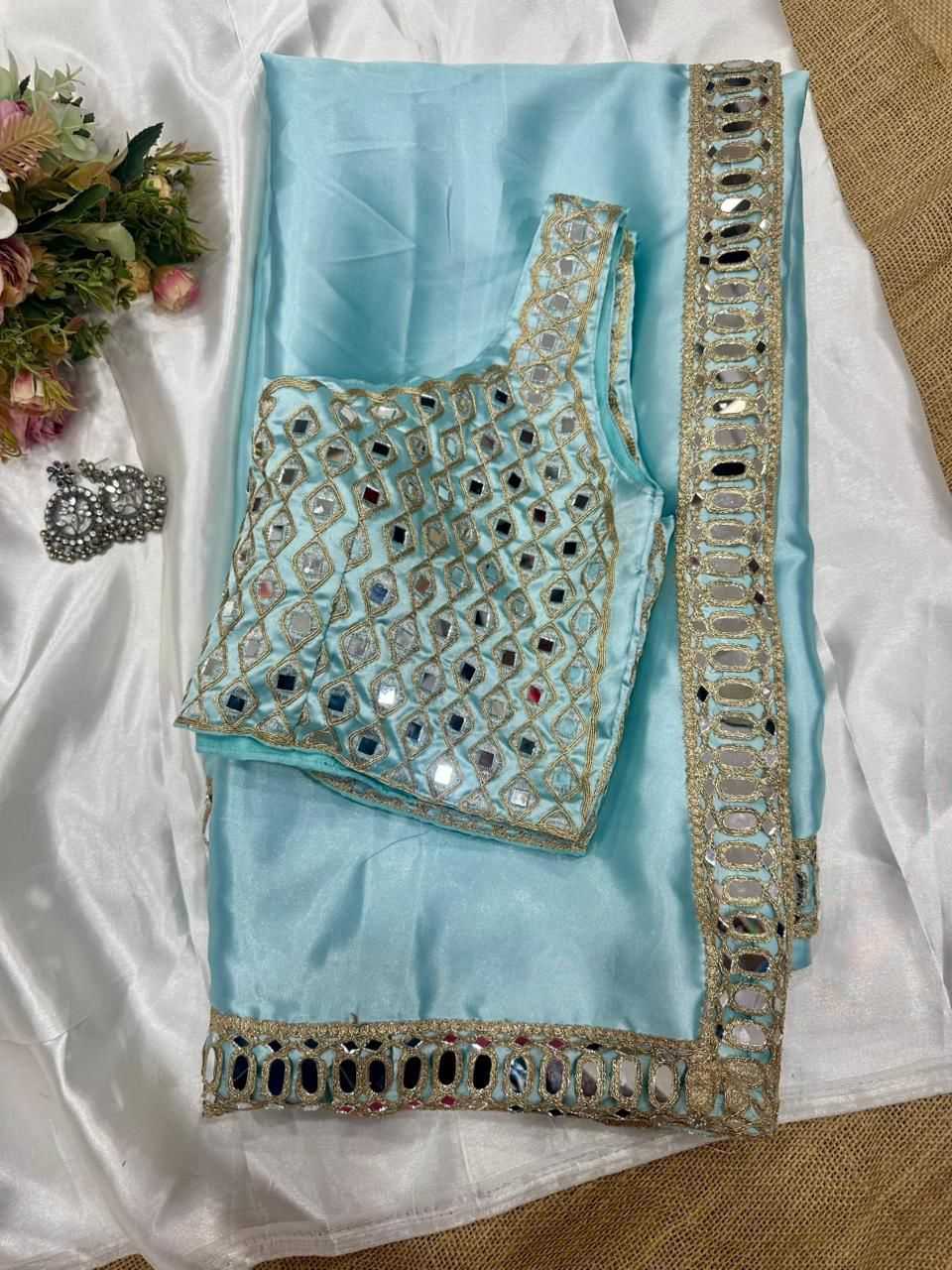 Satin Silk Traditional Saree