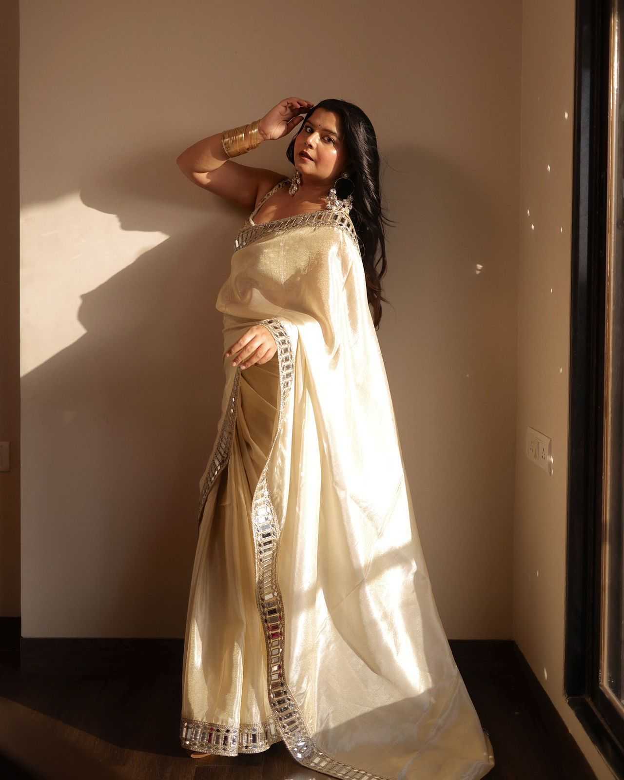 Satin Silk Traditional Saree