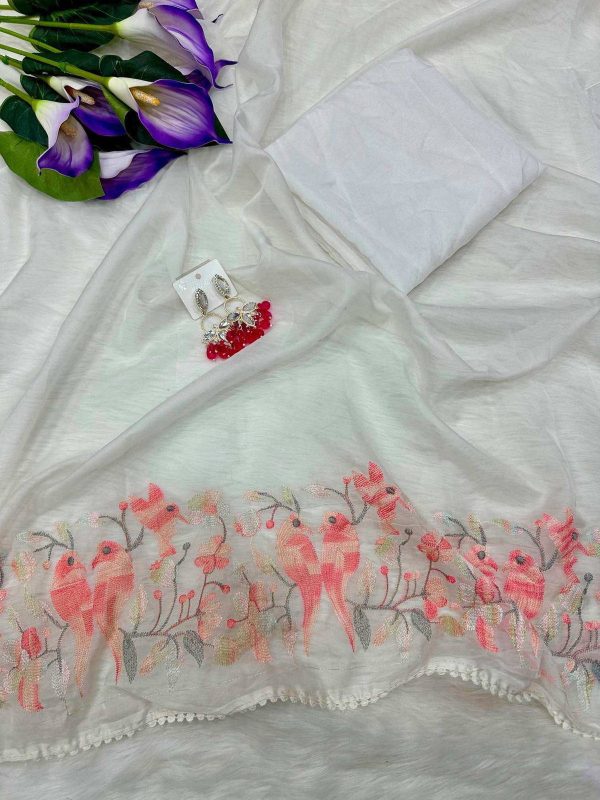 Medha Organza Designer Saree
