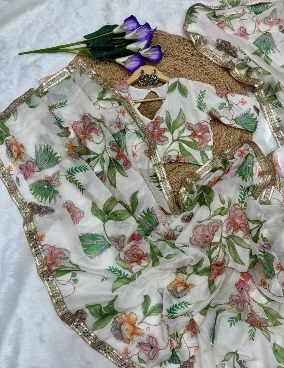 Menaka Tabby Silk Soft Saree