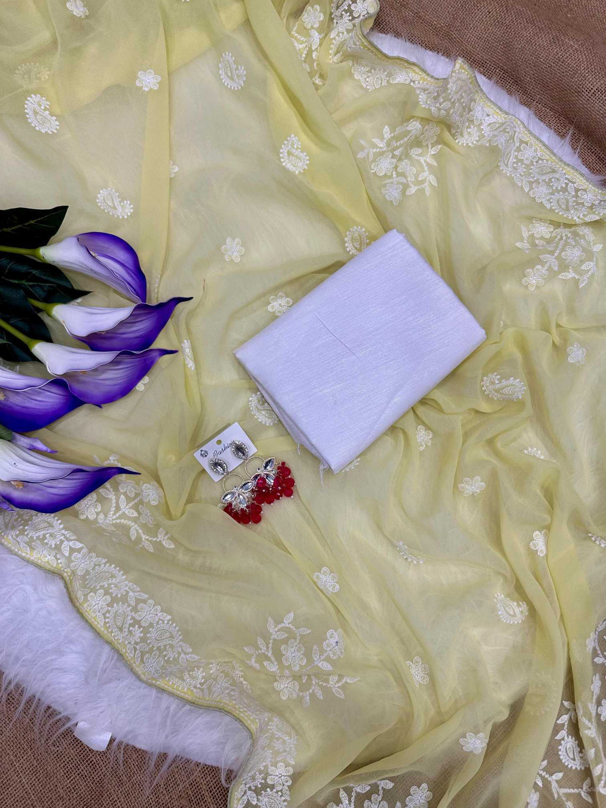 Mounika Georgette Party Wear Saree