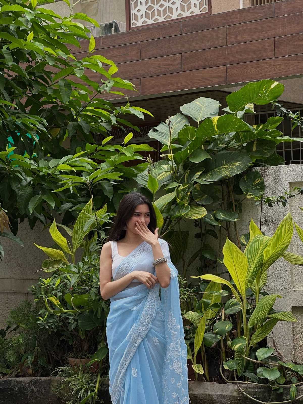 Mounika Georgette Party Wear Saree