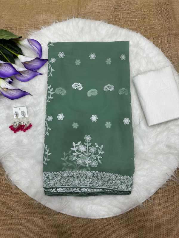 Nka Georgette Saree