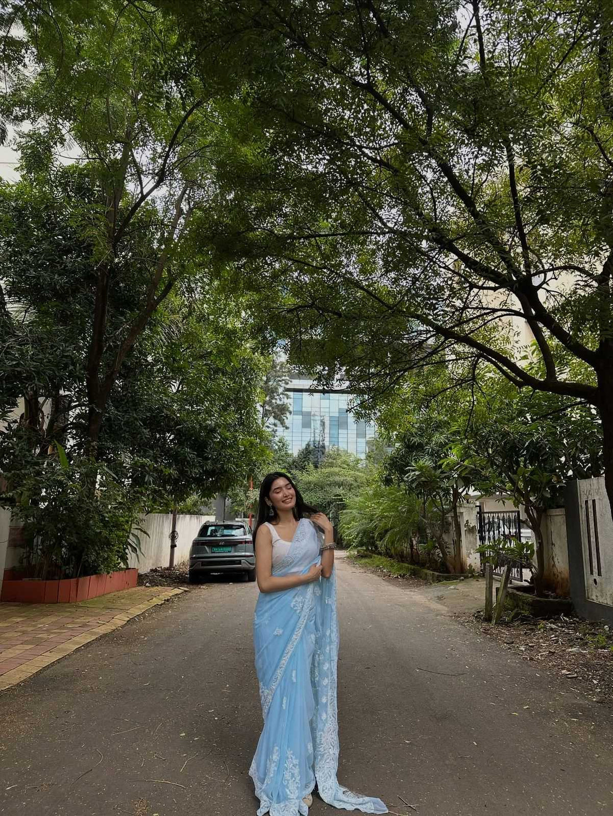 Nka Georgette Saree