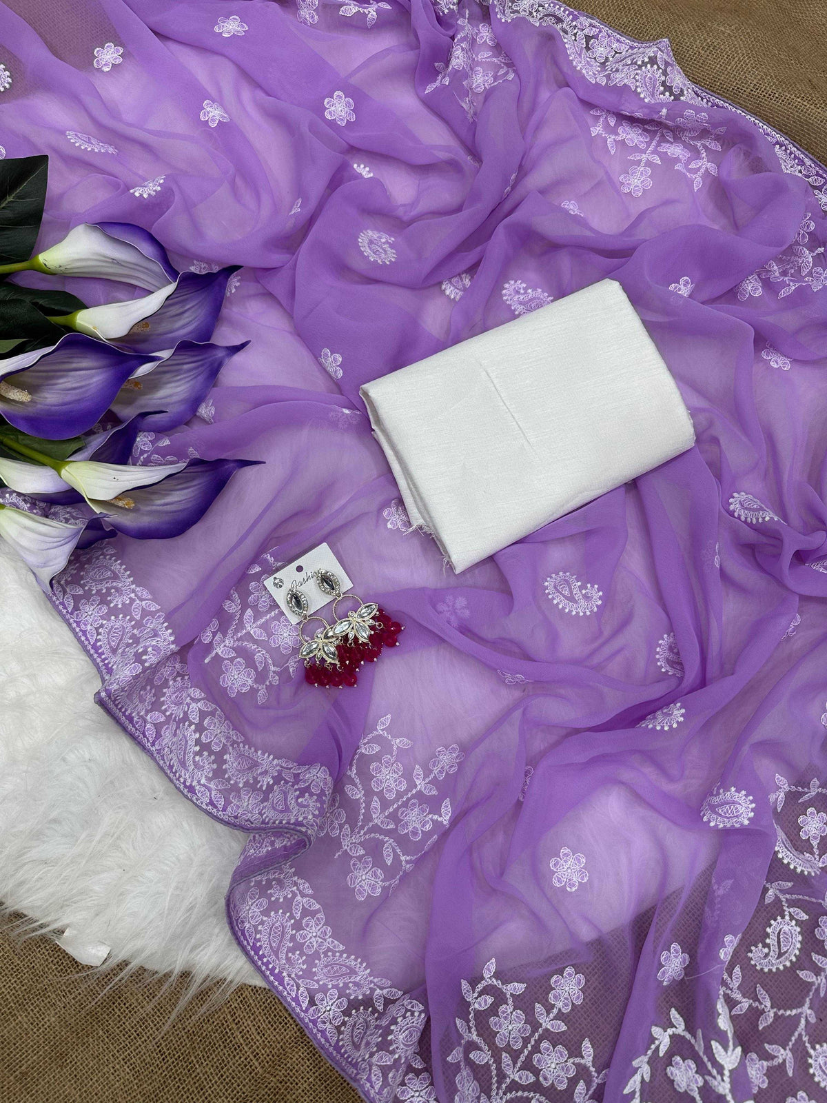 Nka Georgette Saree