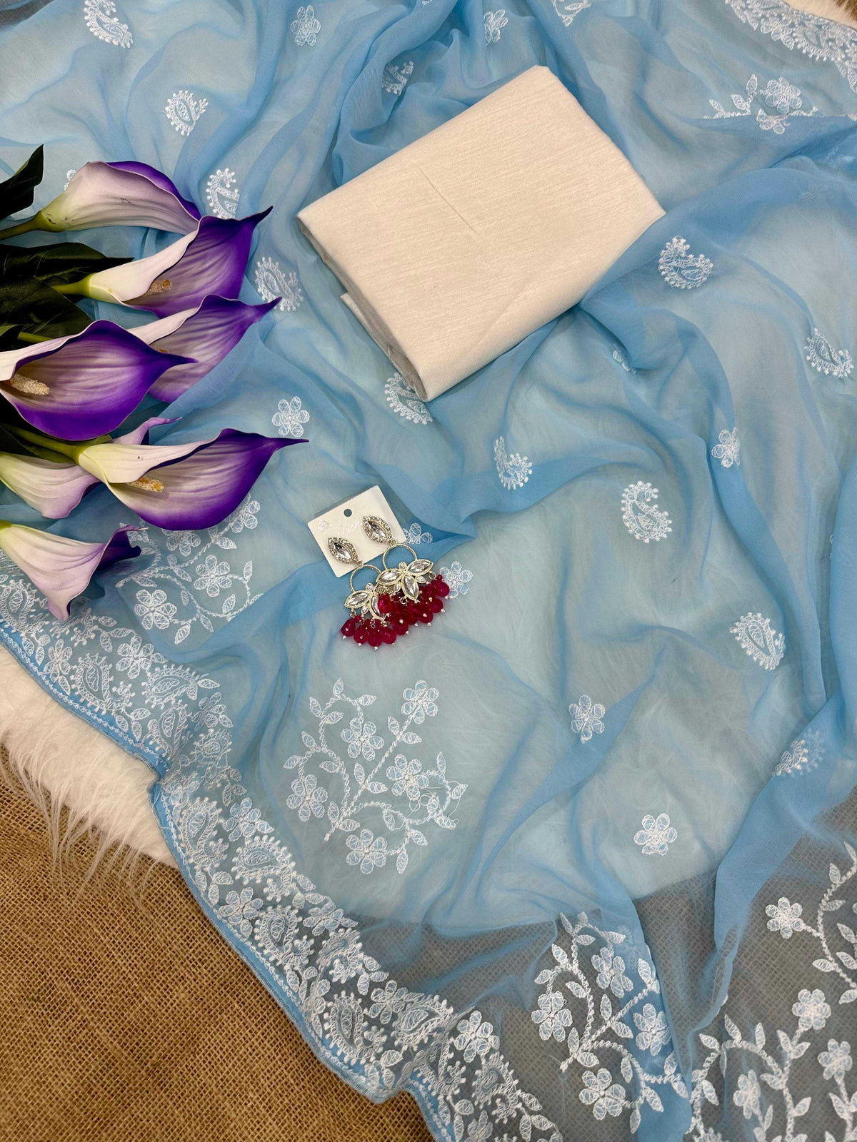 Nka Georgette Saree