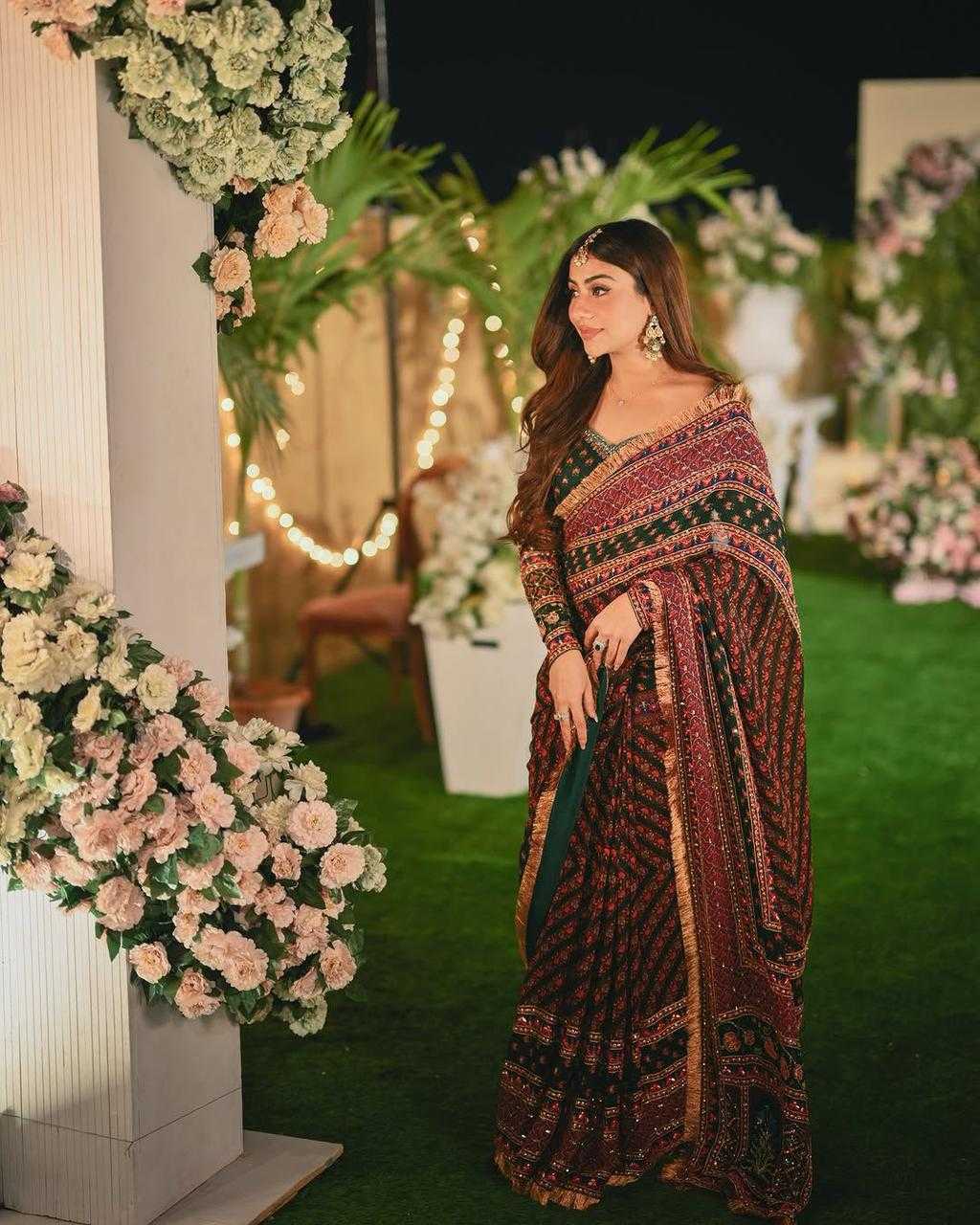 Printed Saree