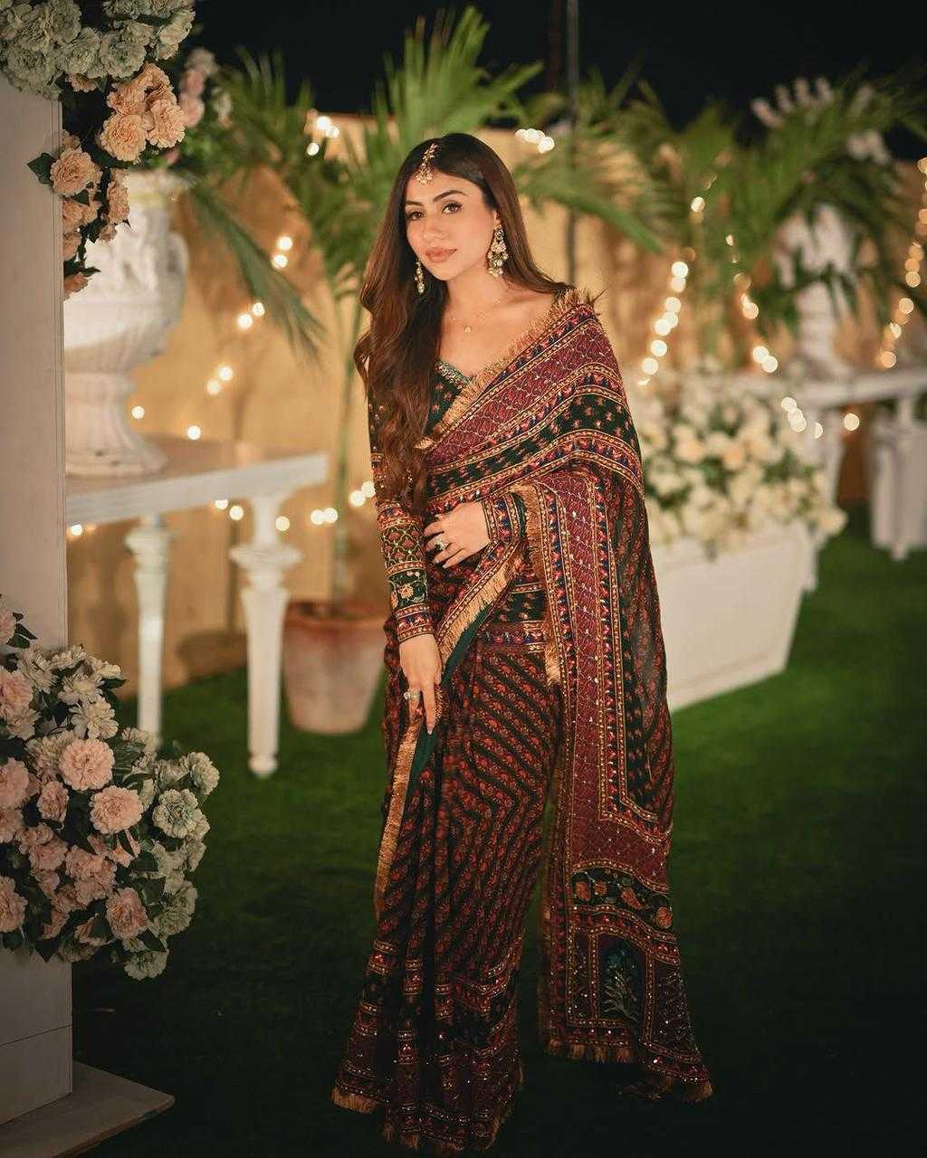 Printed Saree