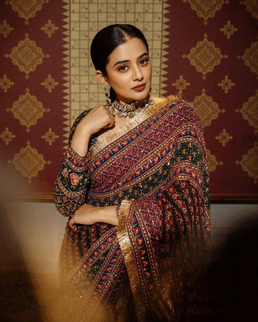 Georgette Printed Saree