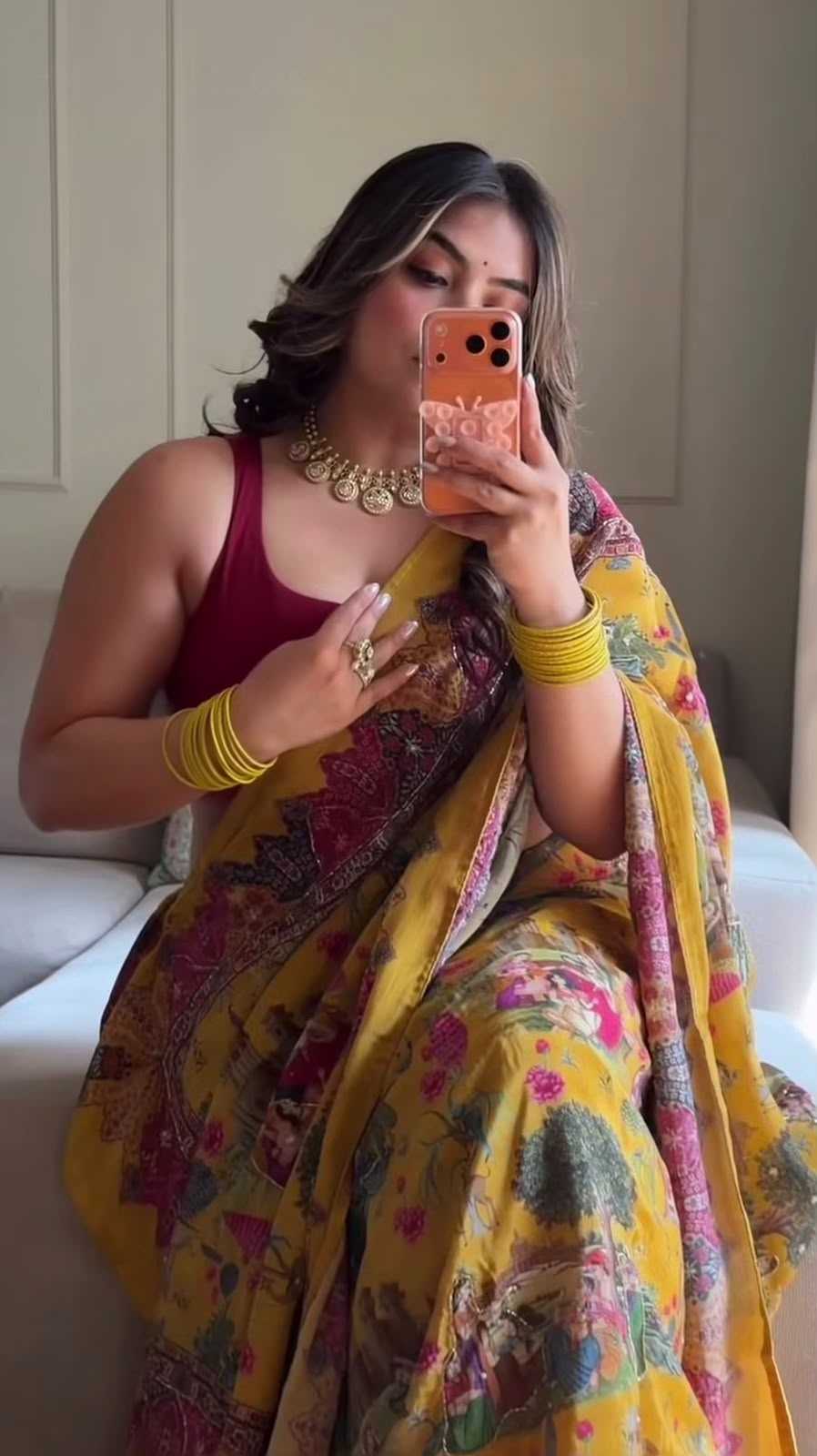 Sof Crepe Silk Printed Saree