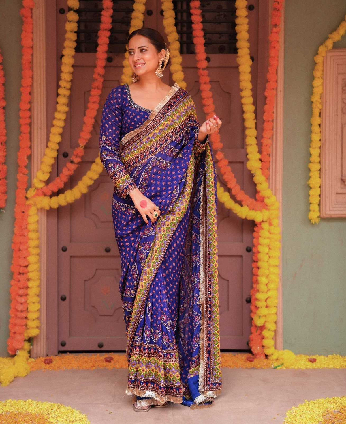 Soft Georgette Printed Saree