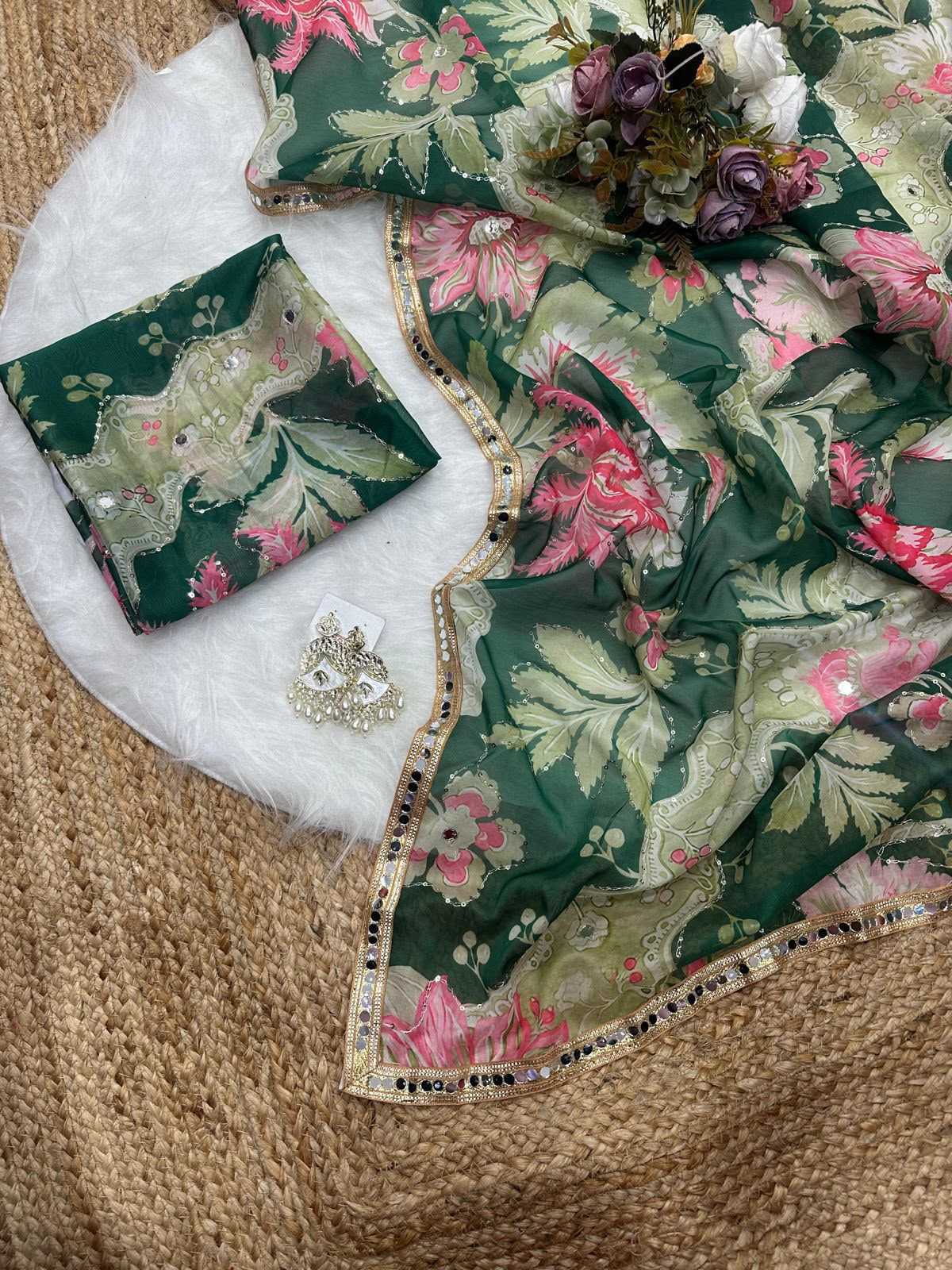 Party Wear Silk Saree