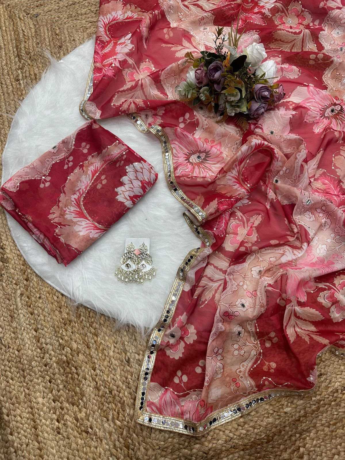 Party Wear Silk Saree
