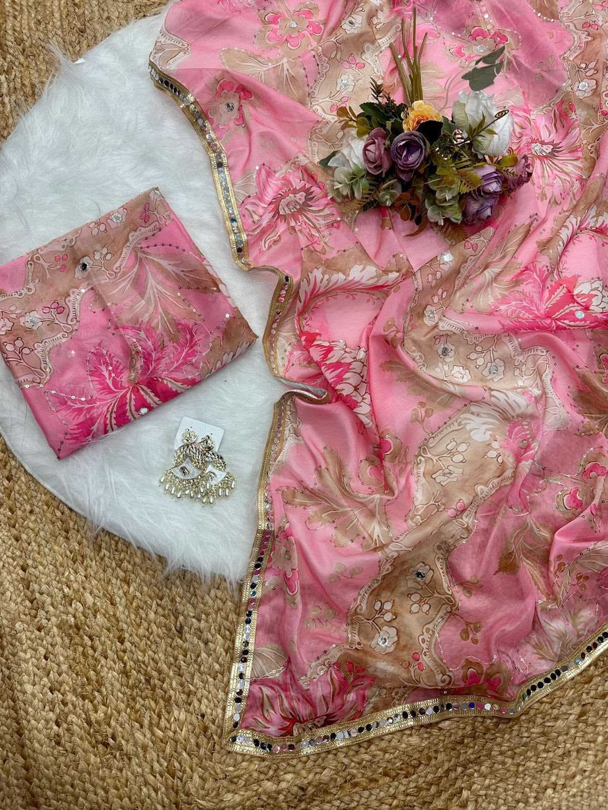 Party Wear Silk Saree