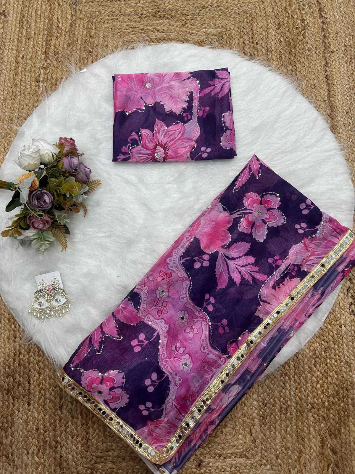 Party Wear Silk Saree