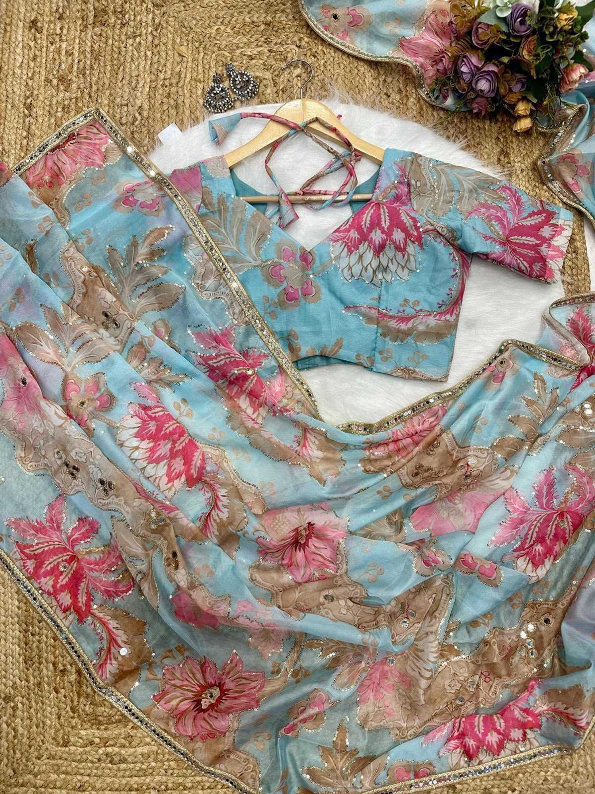 Party Wear Silk Saree