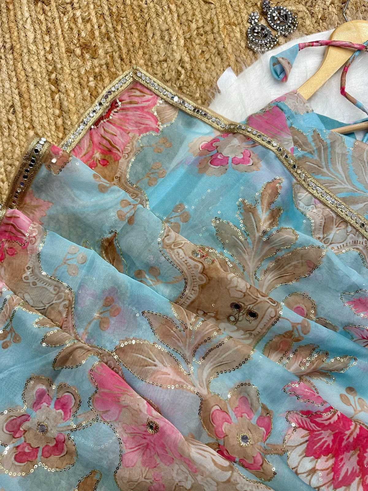 Party Wear Silk Saree