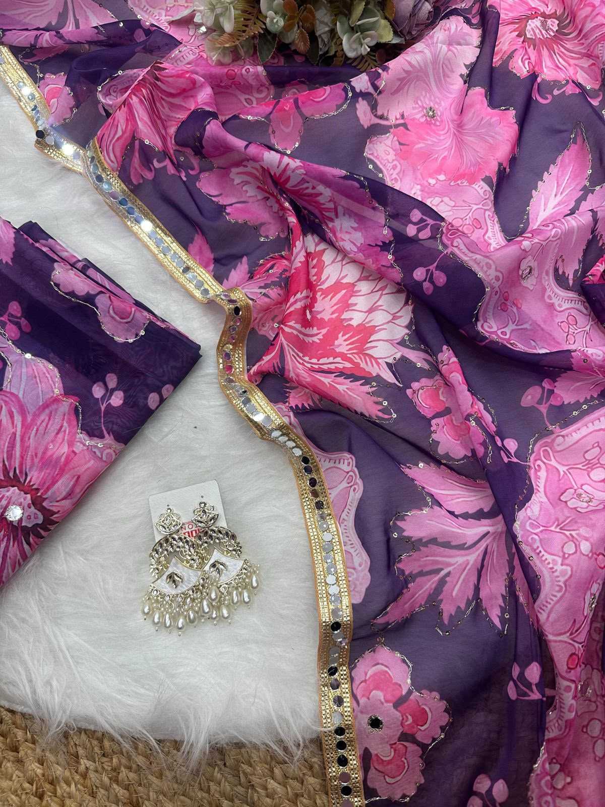 Party Wear Silk Saree