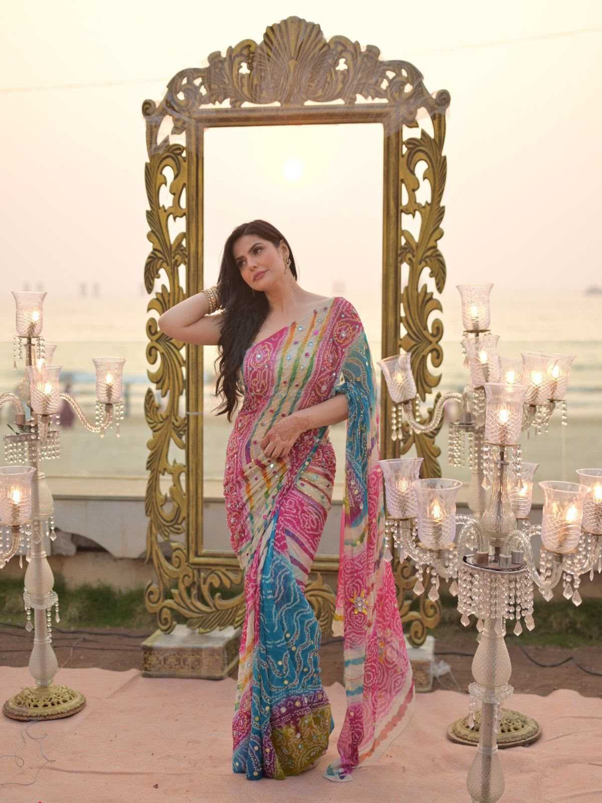 Uns Soft Silk Printed Saree