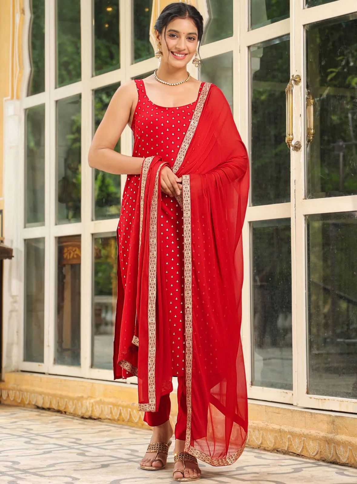 Heavy Rayon Party Wear Kurti
