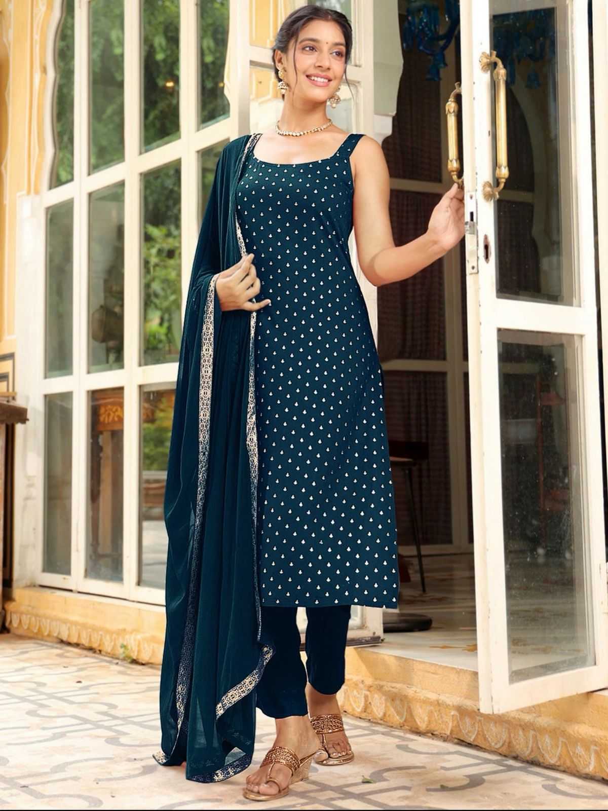 Heavy Rayon Party Wear Kurti
