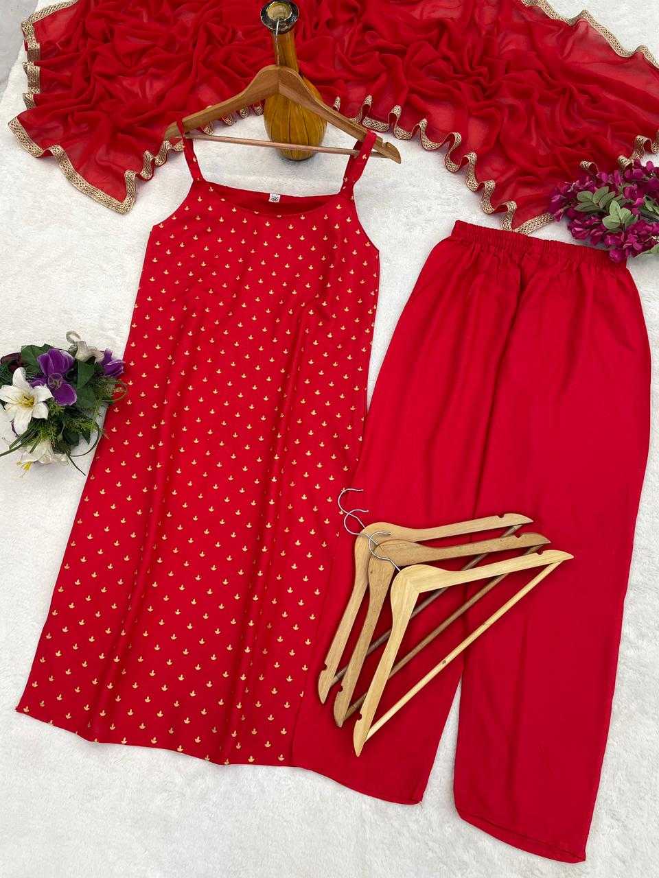 Heavy Rayon Party Wear Kurti