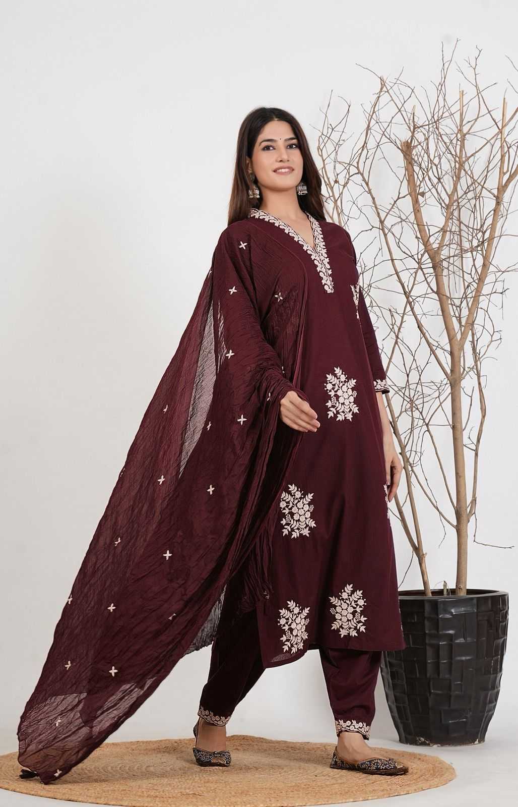Heavy Roman Silk Festive Kurti
