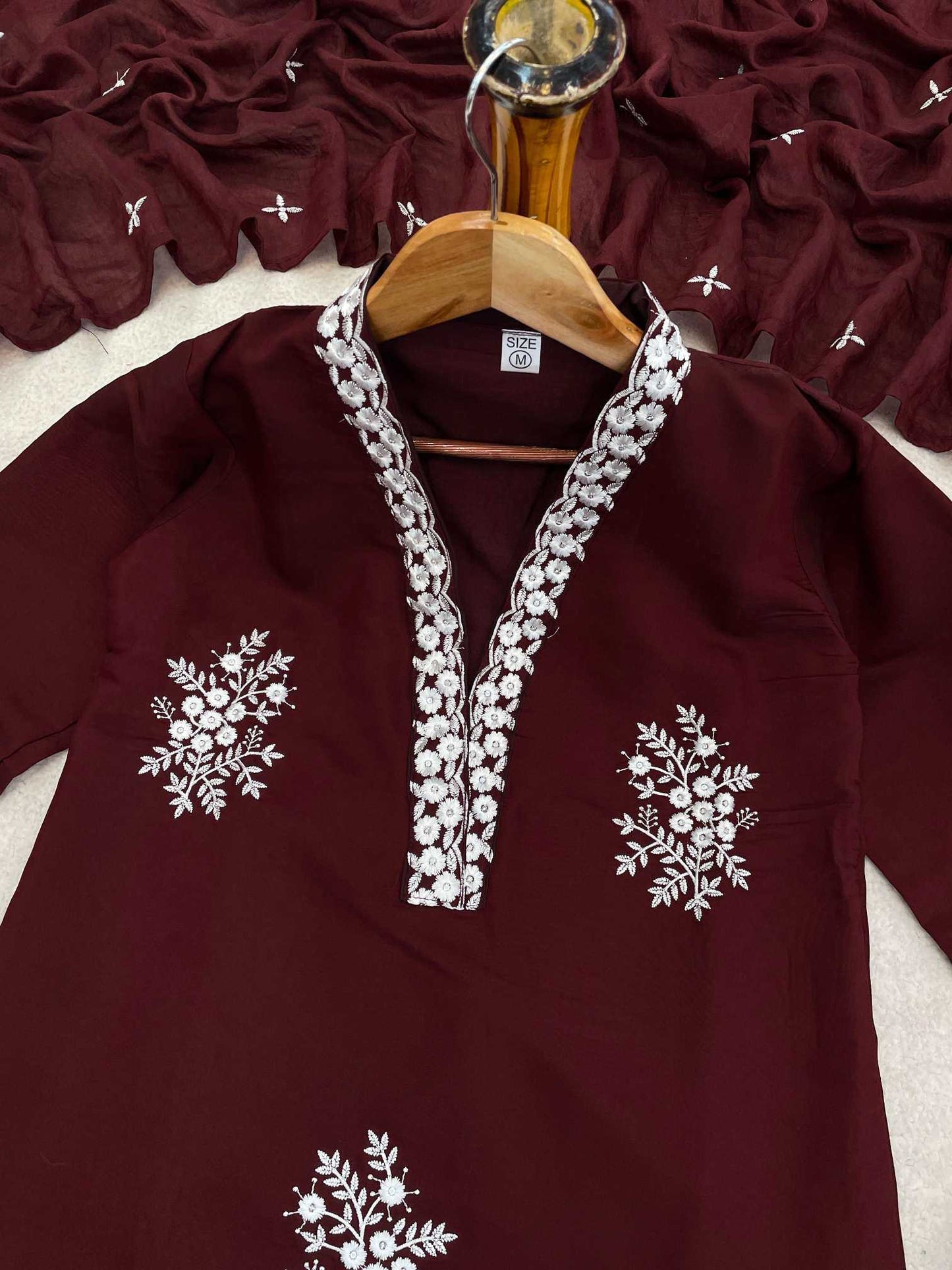 Heavy Roman Silk Festive Kurti