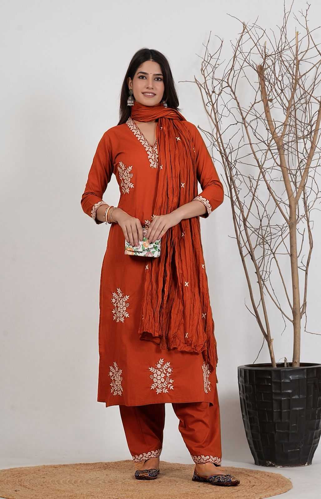 Heavy Roman Silk Festive Kurti