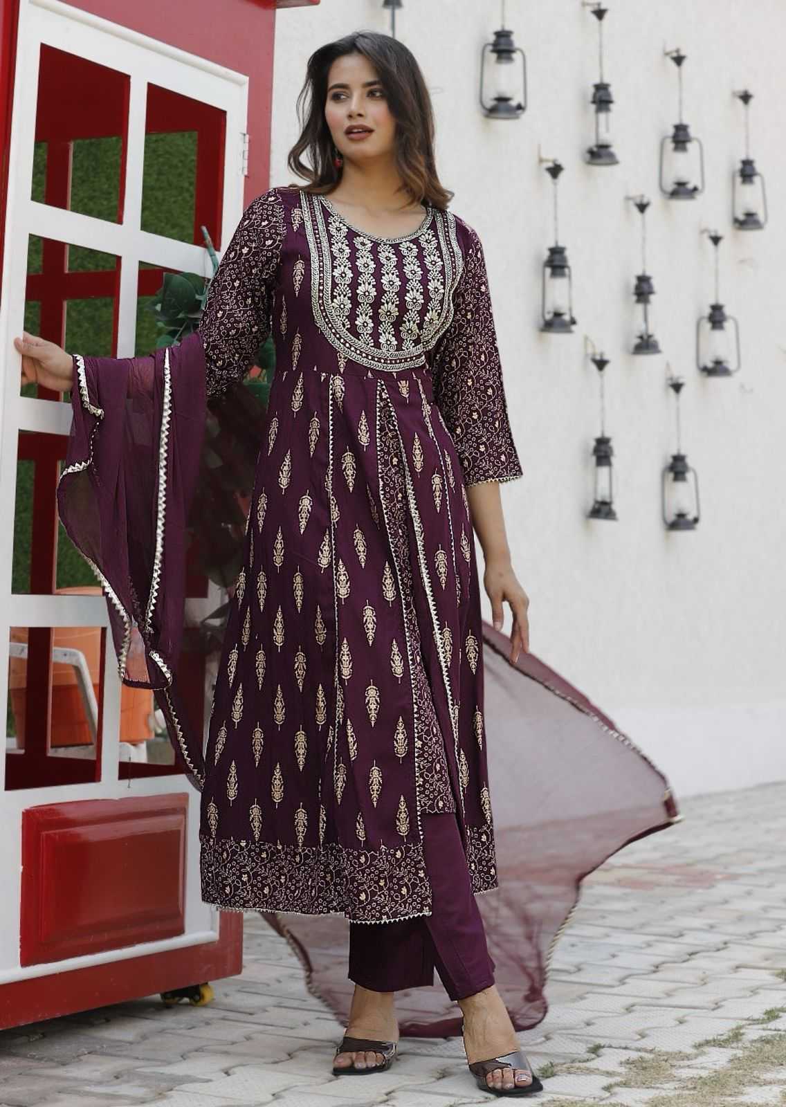 Heavy Rayon Designer Kurti