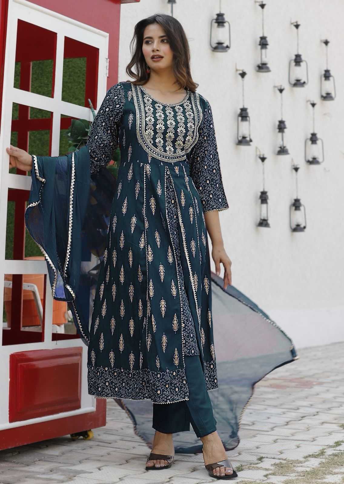Heavy Rayon Designer Kurti