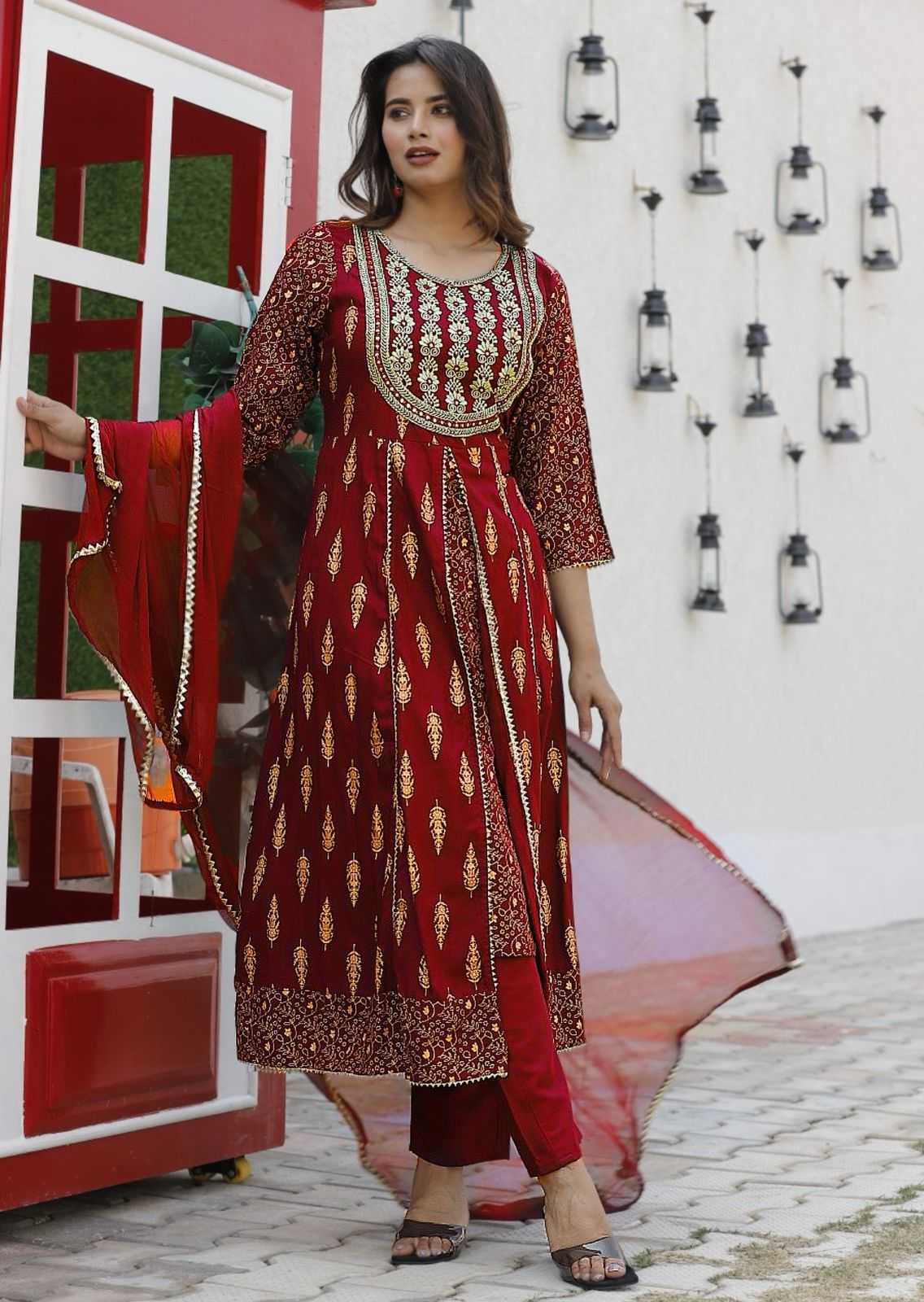 Heavy Rayon Designer Kurti