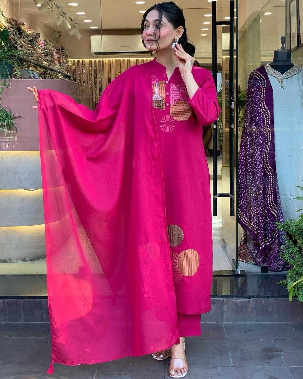 Heavy Roman Silk Designer Kurti