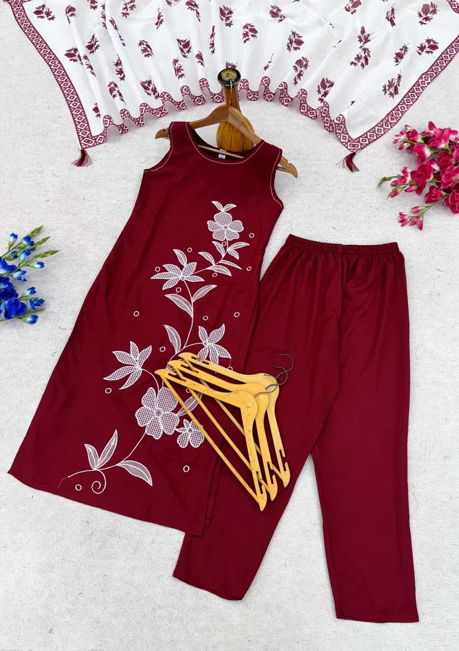 Rayon Designer Kurti