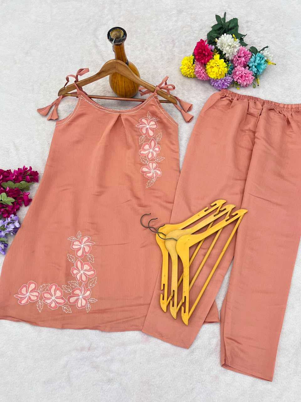 Heavy Roman Silk Kurti