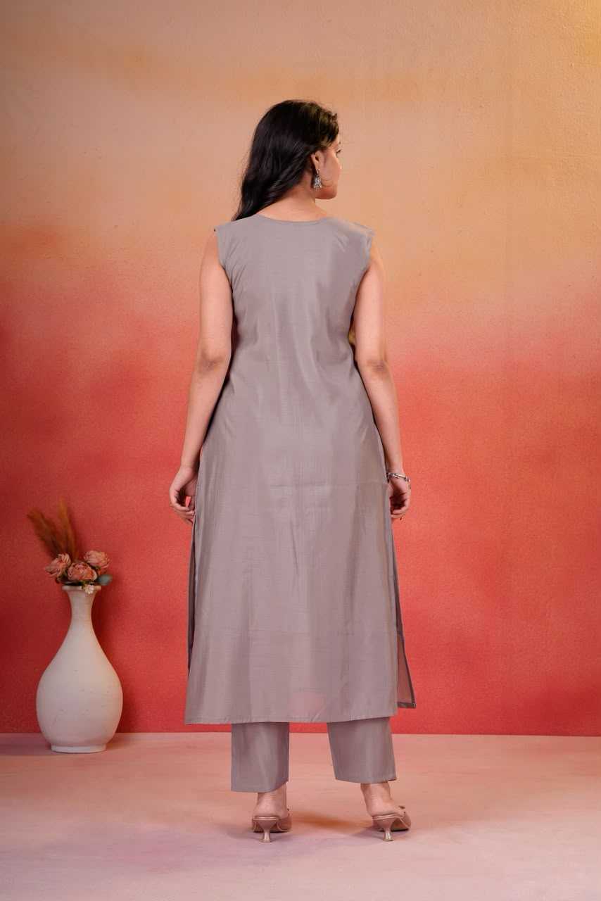 Heavy Roman Silk Designer Kurti 1148