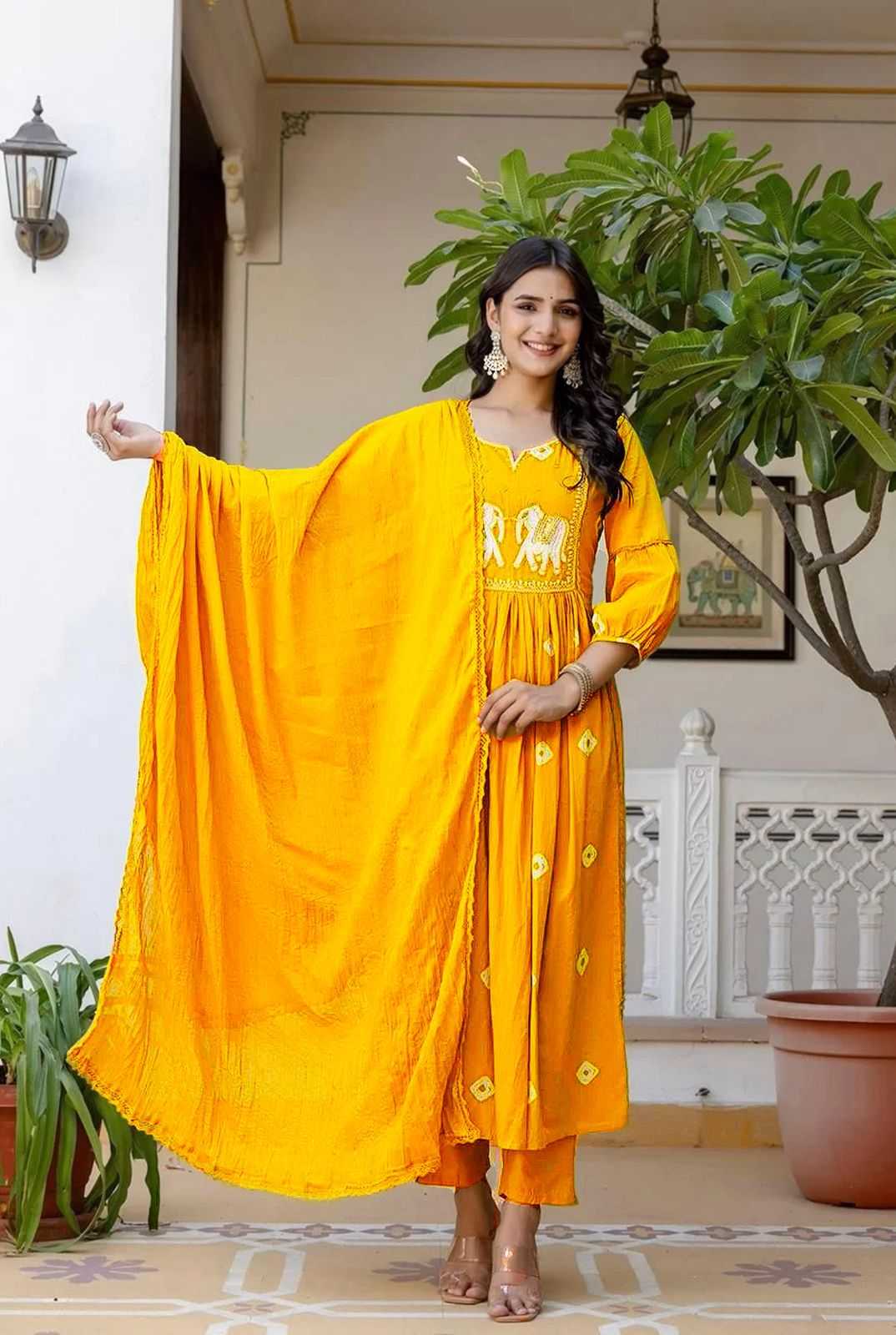 Heavy Rayon Designer Kurti