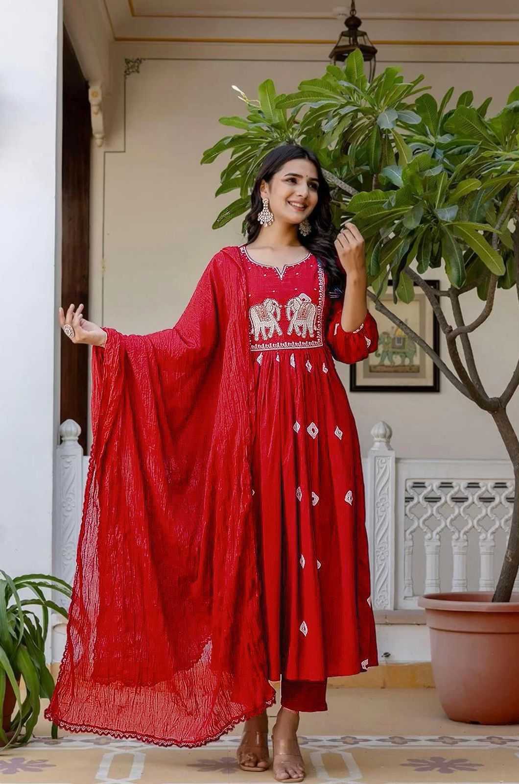 Heavy Rayon Designer Kurti