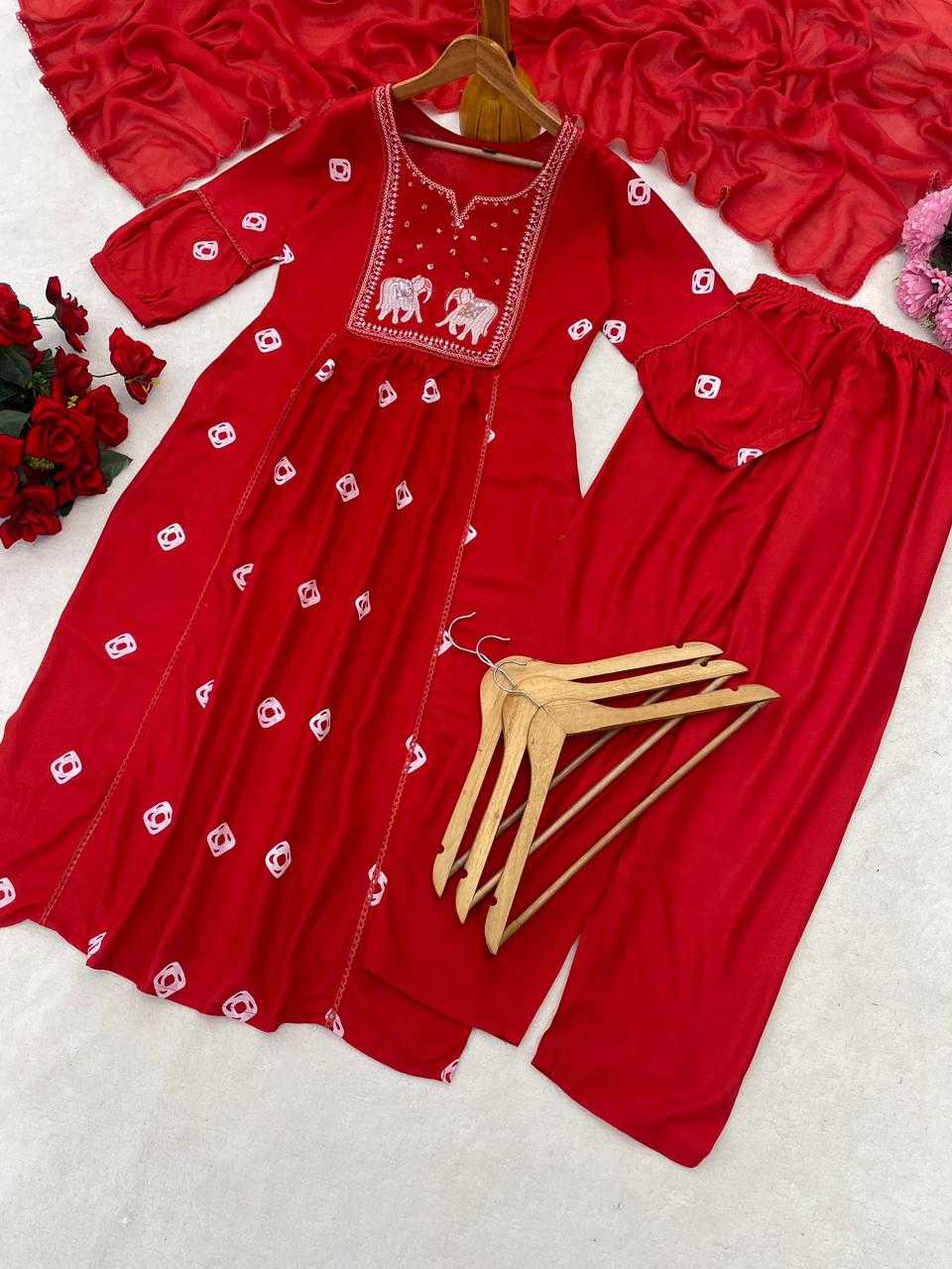 Heavy Rayon Designer Kurti